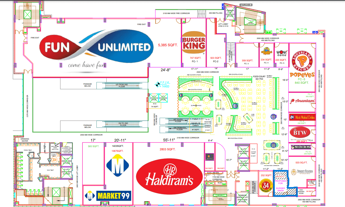 Food-Court-Layout